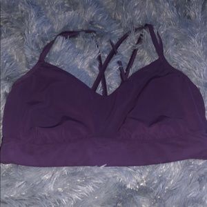 Eggplant Sports Bra